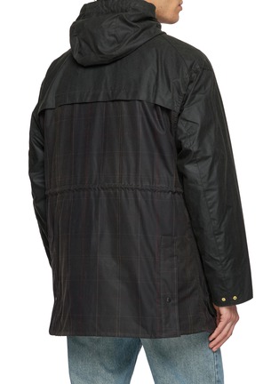 Back View - Click To Enlarge - BARBOUR - Hooded Tartan Lined Jacket