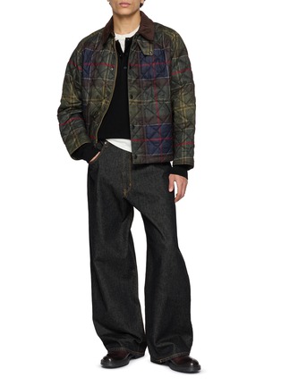 Figure View - Click To Enlarge - BARBOUR - Tartan Quilted Jacket