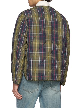 Back View - Click To Enlarge - BARBOUR - Reversible Tartan Lightweight Puffer Jacket