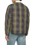 Back View - Click To Enlarge - BARBOUR - Reversible Tartan Lightweight Puffer Jacket