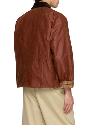 Back View - Click To Enlarge - BARBOUR - x Paul Smith Key Transport Wax Jacket