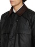 Detail View - Click To Enlarge - BARBOUR - x A.P.C. Sugarplump Bedale Long Wax Jacket