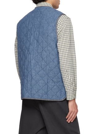 Back View - Click To Enlarge - BARBOUR - x A.P.C. Zip-in Quilt Liner