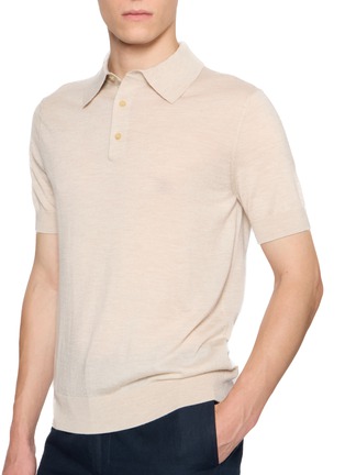  - ARCH4 - Mr Ascot Semi Sheer Polo Shirt