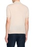 Back View - Click To Enlarge - ARCH4 - Mr Ascot Semi Sheer Polo Shirt