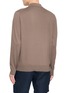 Back View - Click To Enlarge - ARCH4 - Buttoned Flap Pocket Knit Shirt