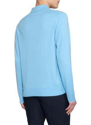Back View - Click To Enlarge - ARCH4 - Bell Wharf Patch Pocket Knit Shirt