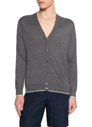 Main View - Click To Enlarge - ARCH4 - Mr Cruickshank Cashmere Knit Cardigan