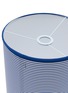 Detail View - Click To Enlarge - PLUMERIA HOME - Horizontal Striped Lampshade — Blue