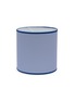 PLUMERIA HOME Horizontal Striped Lampshade — Blue