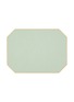 PLUMERIA HOME Vertical Striped Placemat — Green
