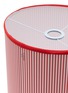 Detail View - Click To Enlarge - PLUMERIA HOME - Vertical Striped Lampshade — Red