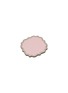 PLUMERIA HOME Scalloped Coaster