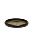 PLUMERIA HOME Palm Tree Motif Polished Brass Tray