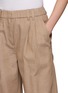  - BRUNELLO CUCINELLI - Double Pleat Elasticated Light Wash Denim Tapered Pants