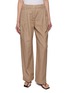 BRUNELLO CUCINELLI Double Pleat Elasticated Light Wash Denim Tapered Pants
