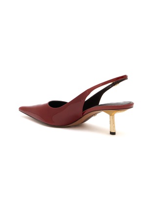  - SAM EDELMAN - Bianka 60 Patent Leather Slingback Pumps
