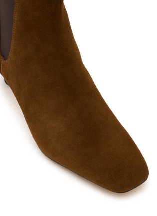 Detail View - Click To Enlarge - SAM EDELMAN - Peony 50 Suede Leather Ankle Boots