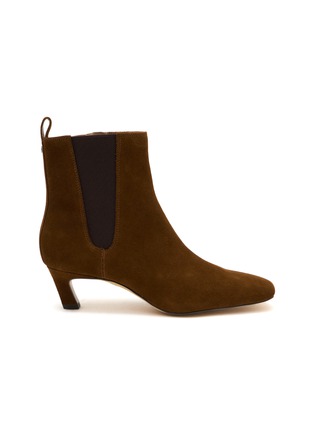 Main View - Click To Enlarge - SAM EDELMAN - Peony 50 Suede Leather Ankle Boots