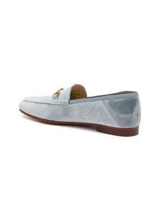  - SAM EDELMAN - Loraine Horsebit Silk Velvet Loafers