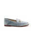 SAM EDELMAN Loraine Horsebit Silk Velvet Loafers