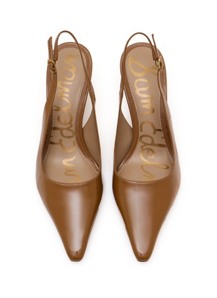 Detail View - Click To Enlarge - SAM EDELMAN - Bianka 60 Patent Leather Slingback Pumps