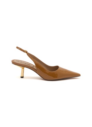 Main View - Click To Enlarge - SAM EDELMAN - Bianka 60 Patent Leather Slingback Pumps