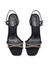 Detail View - Click To Enlarge - SAM EDELMAN - Presley 60 Embellished Satin Kitten Heel Sandals
