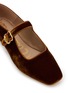 Detail View - Click To Enlarge - SAM EDELMAN - Michaela Silk Velvet Mary Jane Flats