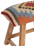 Detail View - Click To Enlarge - CHEHOMA - Kilim Stool — Autumn