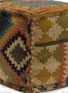 Detail View - Click To Enlarge - CHEHOMA - Kilim Pouffe — Autumn