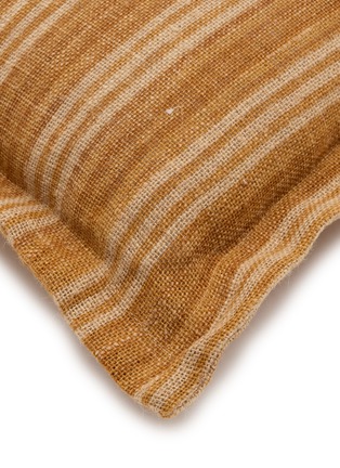 Detail View - Click To Enlarge - CHEHOMA - Striped Jute Cushion