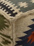 Detail View - Click To Enlarge - CHEHOMA - Kilim Pouffe — Summer