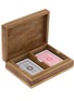 Detail View - Click To Enlarge - CHEHOMA - Brass Detailed Box With 2 Decks Of Cards