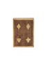 CHEHOMA Brass Detailed Box With 2 Decks Of Cards