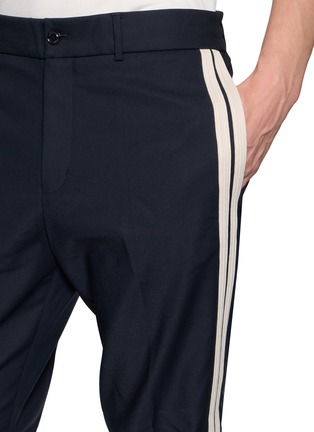  - MONCLER - Side Stripe Straight Leg Track Pants