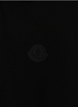  - MONCLER - Logo Badge Polo Shirt