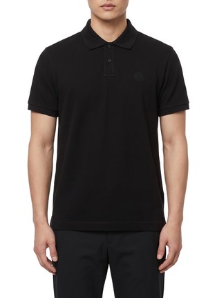 Main View - Click To Enlarge - MONCLER - Logo Badge Polo Shirt