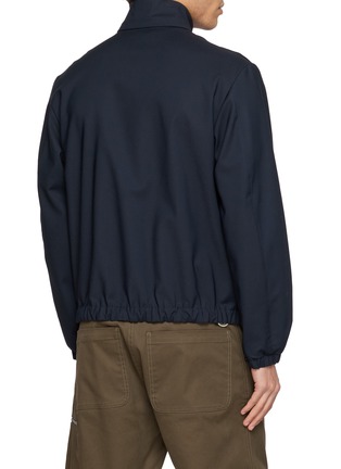 Back View - Click To Enlarge - MONCLER - Contrast Stripe Track Jacket
