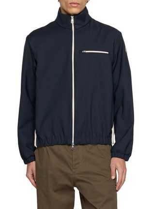 Main View - Click To Enlarge - MONCLER - Contrast Stripe Track Jacket