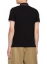 Back View - Click To Enlarge - MONCLER - Striped Collar Polo Shirt