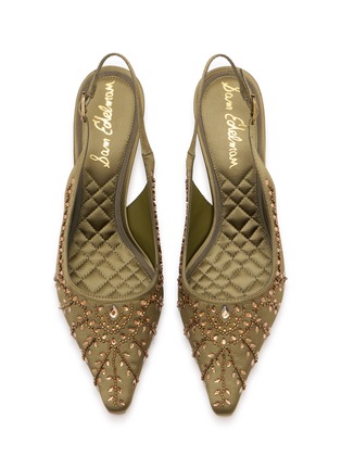 Detail View - Click To Enlarge - SAM EDELMAN - Bianka 60 Satin Slingback Pumps