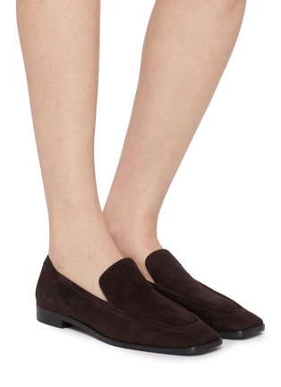 Figure View - Click To Enlarge - A.EMERY - Lane Suede Loafers