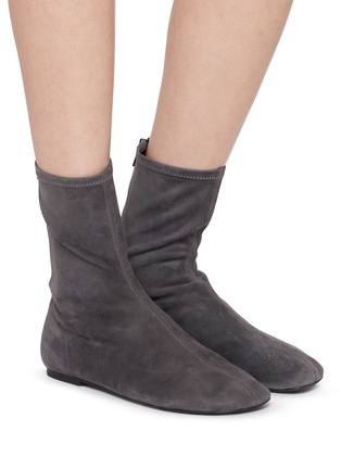Figure View - Click To Enlarge - A.EMERY - Sutherland Suede Sock Boots