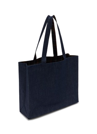 Detail View - Click To Enlarge - BARBOUR - x A.P.C. Denim Weekender Holdall Bag