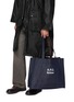 Figure View - Click To Enlarge - BARBOUR - x A.P.C. Denim Weekender Holdall Bag