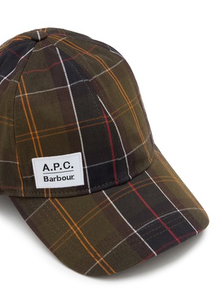 Detail View - Click To Enlarge - BARBOUR - x A.P.C. Tartan Cap