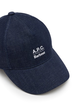 Detail View - Click To Enlarge - BARBOUR - x A.P.C. Denim Cap