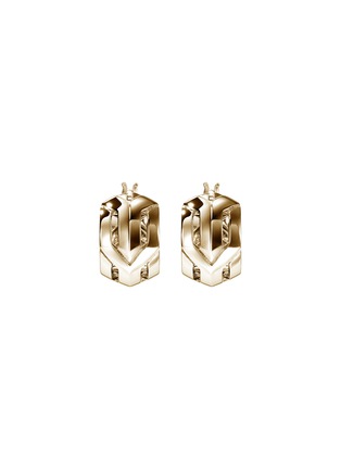 Main View - Click To Enlarge - JOHN HARDY - Icon 50 14K Gold Hoop Earrings