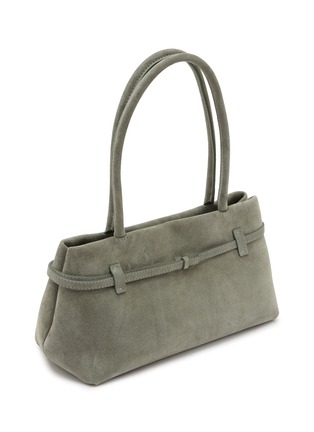 Detail View - Click To Enlarge - MANU ATELIER - Le Cambon East West Suede Handbag